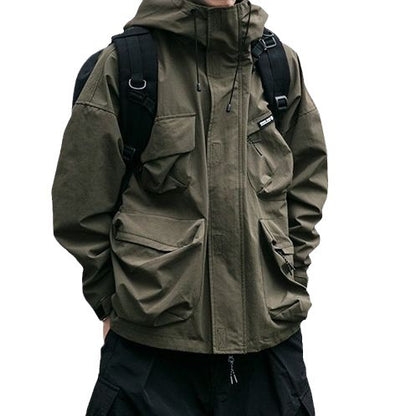 Hooded Windproof Jacket