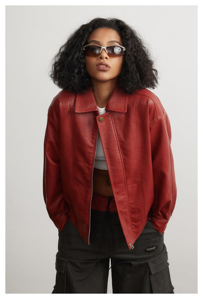 Special-interest  Leather Jacket