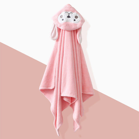 Serviette de bain à capuche pour bébé