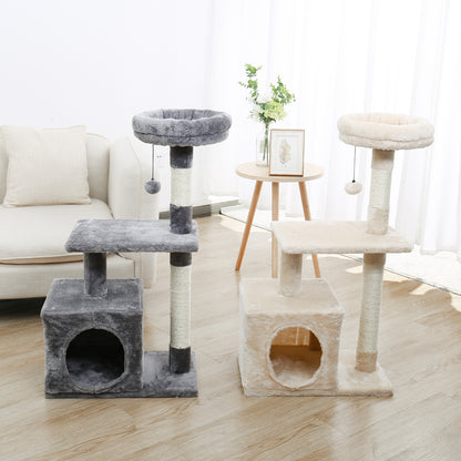 Pet Cat Toy Condo Cat Climbing Tower Multi-layer